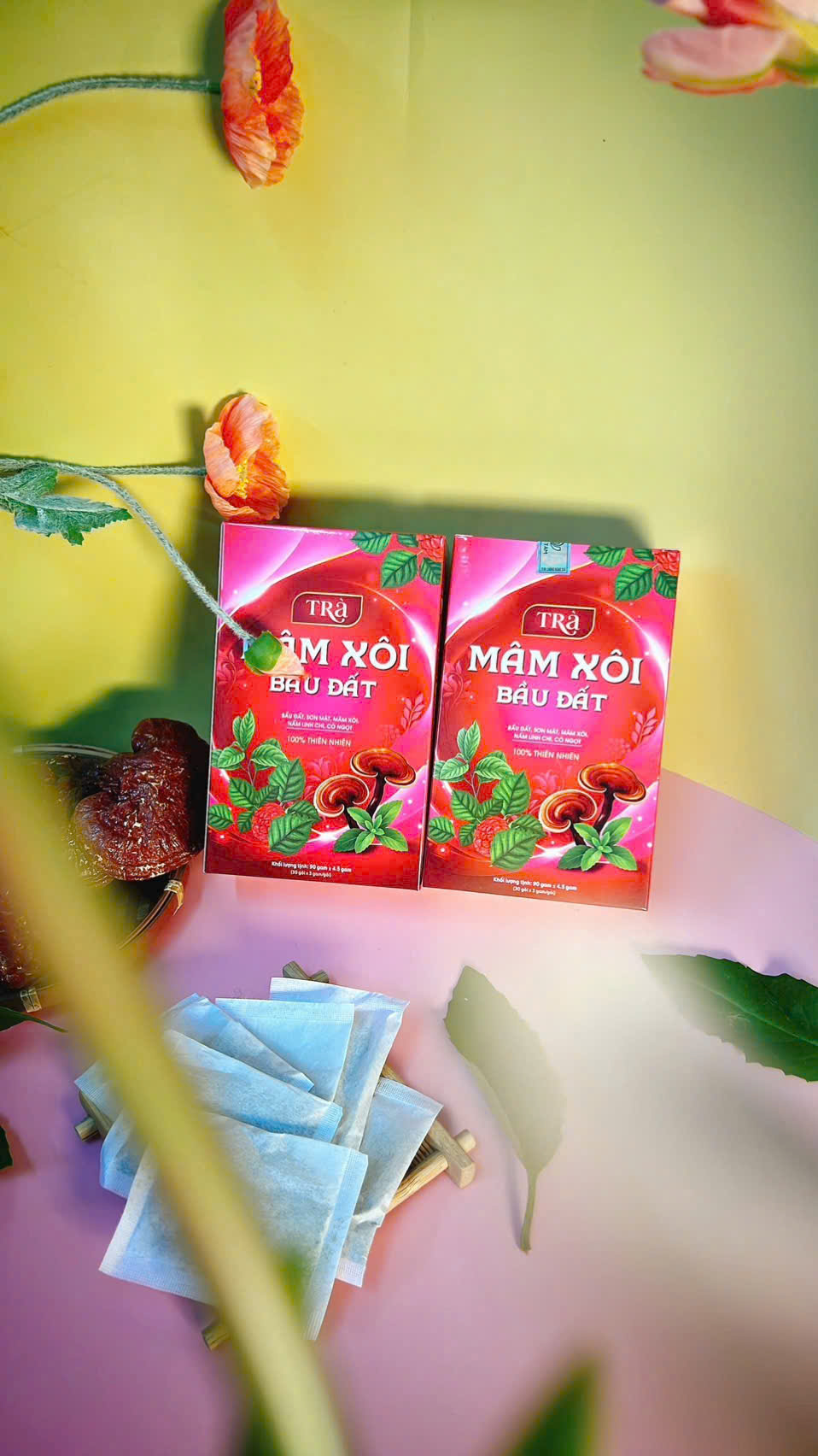 Trà Mâm Xôi Bầu Đất